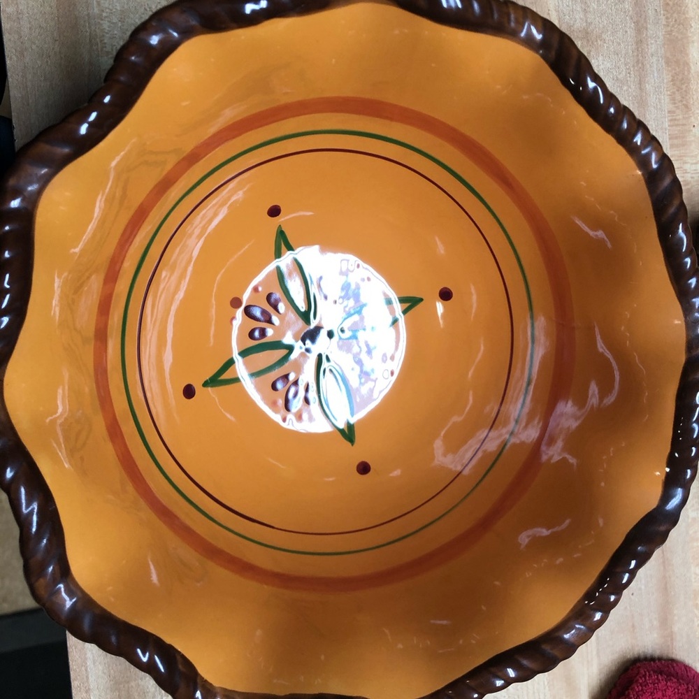stoneware bowl set of two